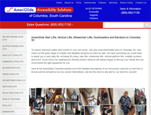 Tablet Screenshot of ameriglide-columbia-sc.com